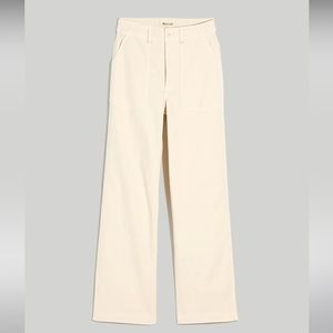 NWT Madewell The Perfect Vintage Wide Leg Pant. Size 30.